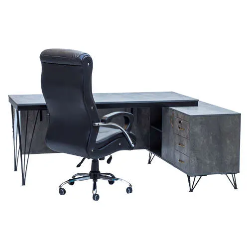 میز مدیریت مجیک با فایل سه کشو و کمد D012 